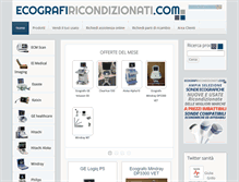 Tablet Screenshot of ecografiricondizionati.com